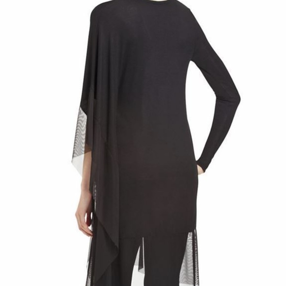 BCBGMAXAZRIA Black GEA A Knit Tunic Shirt - Picture 5 of 8